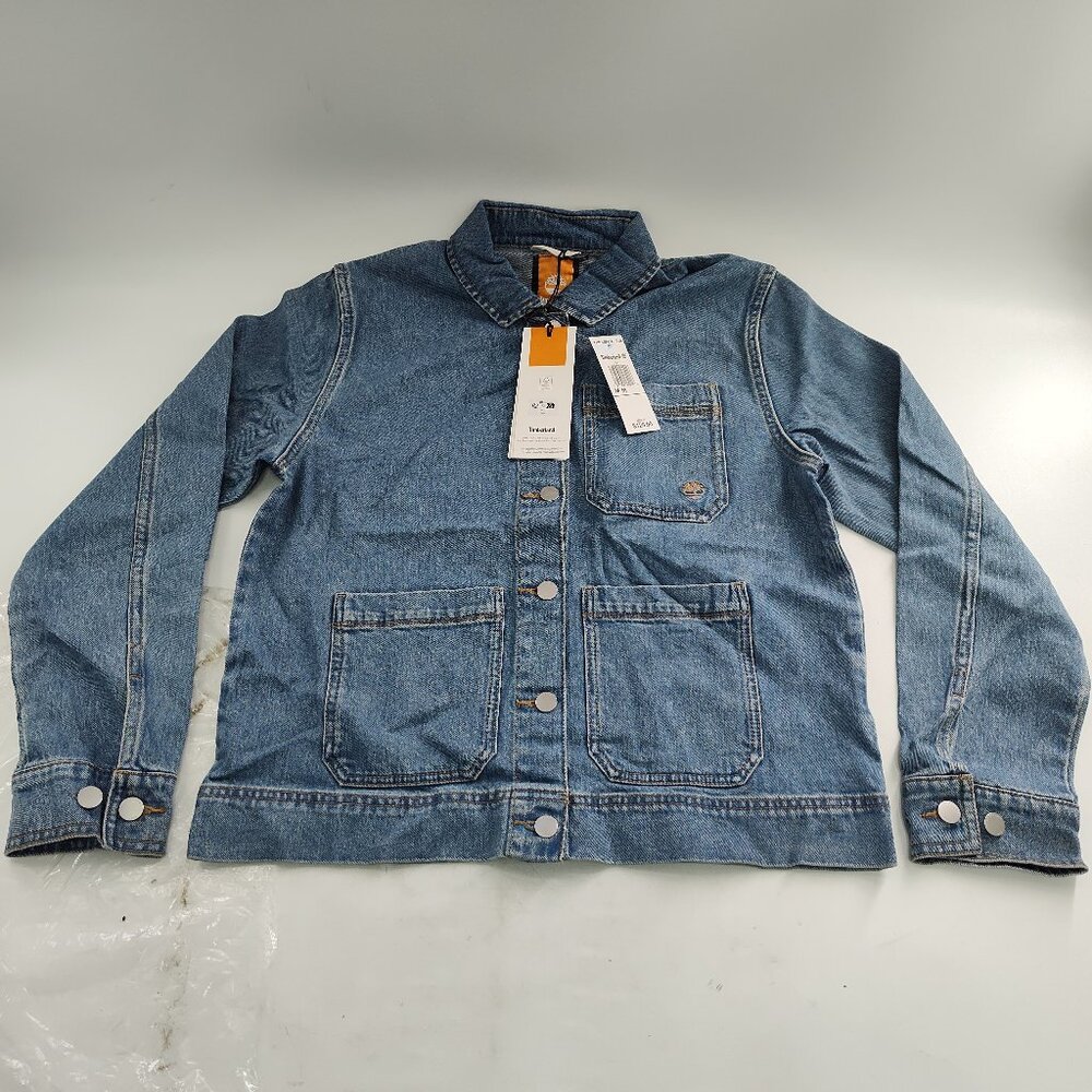 Timberland Women's Denim Chore Fefibra Technology Size M Denim Blue    P#269@CMK
